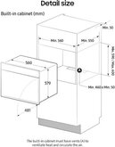 Samsung NV7B4550VAK/U1 Dual Cook Flex Oven 4-serie inbouw oven 2