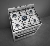 SMEG C7GMXNLK9 Classici Esthetisch Fornuis met Gaskookplaat - 70 x 60 cm 5