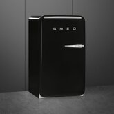 SMEG FAB10HLBL6 Vrijstaande Koelkast 50's Style - Zwart  3