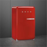 SMEG FAB10HLRD6 Vrijstaande Koelkast 50's Style - Rood  4