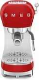 SMEG ECF02RDEU 50's Style Handmatige Espressomachine 1