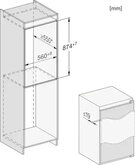 Miele K 7126 E Inbouw Koelkast 10