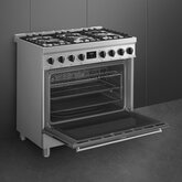 SMEG B91GMXNLK2 Classici Esthetisch Fornuis met Gas Kookplaat 5