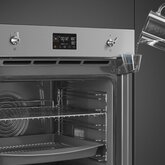 SMEG SOP6302S2PX Classici Esthetisch Pyro steam Galileo Inbouw Oven  5