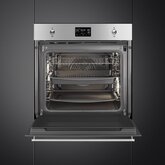 SMEG SOP6302S2PX Classici Esthetisch Pyro steam Galileo Inbouw Oven  9