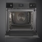 SMEG SOP6101S2B3 Linea Esthetisch Pyro steam Galileo Inbouw Oven 6