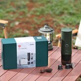 OutIn Nano Draagbare Espresso Machine - Cadeauset - Forest Green 6