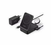 Anker MagGo Wireless Charger 15W Foldable 3-in-1 Zwart  1