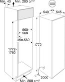 ETNA KKD8178C Inbouw Koelkast  2