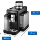 DeLonghi EXAM440.55.B Rivelia Volautomatische Koffiemachine Onyx Black 2