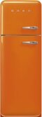 SMEG FAB30RWH6 Koel-vriescombinatie 50's Style - Oranje 1
