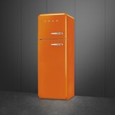 SMEG FAB30RWH6 Koel-vriescombinatie 50's Style - Oranje 5