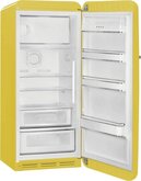 SMEG FAB28RYW6 Koelkast 50's Style - Geel  2