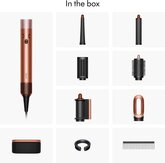 Dyson Airwrap ID Straight & Wavy Amber Silk / Pink Champagne  4