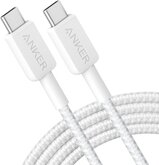 Anker 322 Gevlochten USB-C naar USB-C kabel 1.8m Wit 1