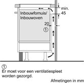 BOSCH PVQ61CHB1E Serie 6 Inbouw Inductiekookplaat  11