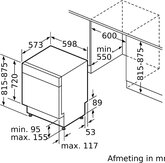 Siemens SN43ES05ME iQ300 extraKlasse Inbouw Vaatwasser 2