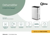 Qlima D 825 PA SMART Ontvochtiger  6