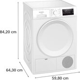 Siemens WT43H00SNL iQ300 Warmtepompdroger 17