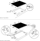 ATAG HI87471FV Inbouw Inductiekookplaat  2