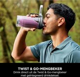 Ninja BC251EUGY Blast Max Blender - Antraciet 11