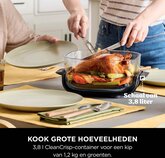 Ninja FN101EUGY CRISPi 4-in-1 Airfryer - Antraciet 16