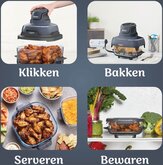Ninja FN101EUGY CRISPi 4-in-1 Airfryer - Antraciet 4
