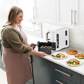 Ninja SL400EUWH Double Stack XL 2-Drawer Airfryer - Wit 10