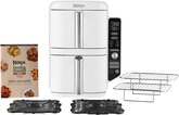 Ninja SL400EUWH Double Stack XL 2-Drawer Airfryer - Wit 5
