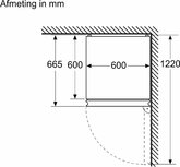 Siemens KG39N2ICF Koel-vriescombinatie 22