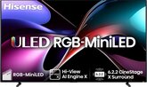 Hisense 100UXQ 4K RGB MiniLED TV  1