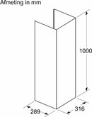 BOSCH DWZ1FB3K2 Schachtverlenging 2