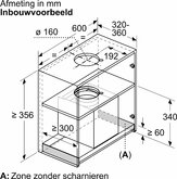 BOSCH DBB63BC60 Serie 2 Geïntegreerde Blokdesign Schouwkap 10