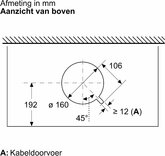 BOSCH Serie 6 Geïntegreerde Blokdesign Schouwkap 11