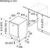 Siemens SR73EX25ME iQ300 Inbouw Vaatwasser 2