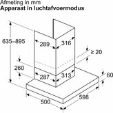 Siemens LC63BBC30 iQ100 Wandschouwkap 2