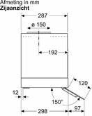 Siemens LJ67BDP60 iQ500 Geïntegreerde Blokdesign Schouwkap 20