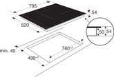 ETNA KIF6480ZT Inbouw Inductiekookplaat  2