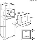 AEG NMS5G25IEM 5000 Inbouw Magnetron  2