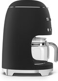 SMEG DCF02BLMEU 50's Style Koffiemachine - Filterkoffie - Mat Zwart 3