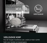 AEG FFB33607ZW 5000 AirDry Vaatwasser 6