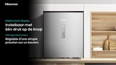 Hisense RB390N4BFC Koel-vriescombinatie 11