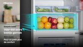 Hisense RB390N4BWC Koel-vriescombinatie 10