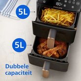 Philips NA462/70 4000 Serie Gestapelde Airfryer 5