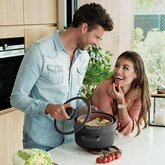 BergHOFF LEO Stone+ Kookpan met Deksel - 24 x 14cm 4