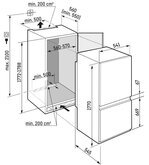 Liebherr ICNSd 5123-22 Inbouw Koel-vriescombinatie  2