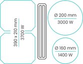 ETNA AKI560ZT Inbouw Kookplaat met Geïntegreerde Afzuiging 12