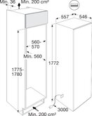 ATAG KDV8178ND Inbouw Vriezer 2