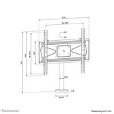 Neomounts DS42-430BL14 TV standaard 32-55"- bolt-down - zwenkbaar 19