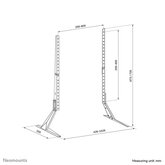 Neomounts DS45-430BL19 TV standaard 23-75" 17